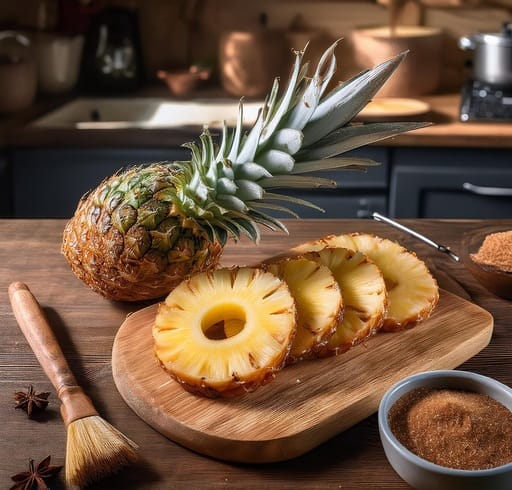 Traeger-Grilled Pineapple