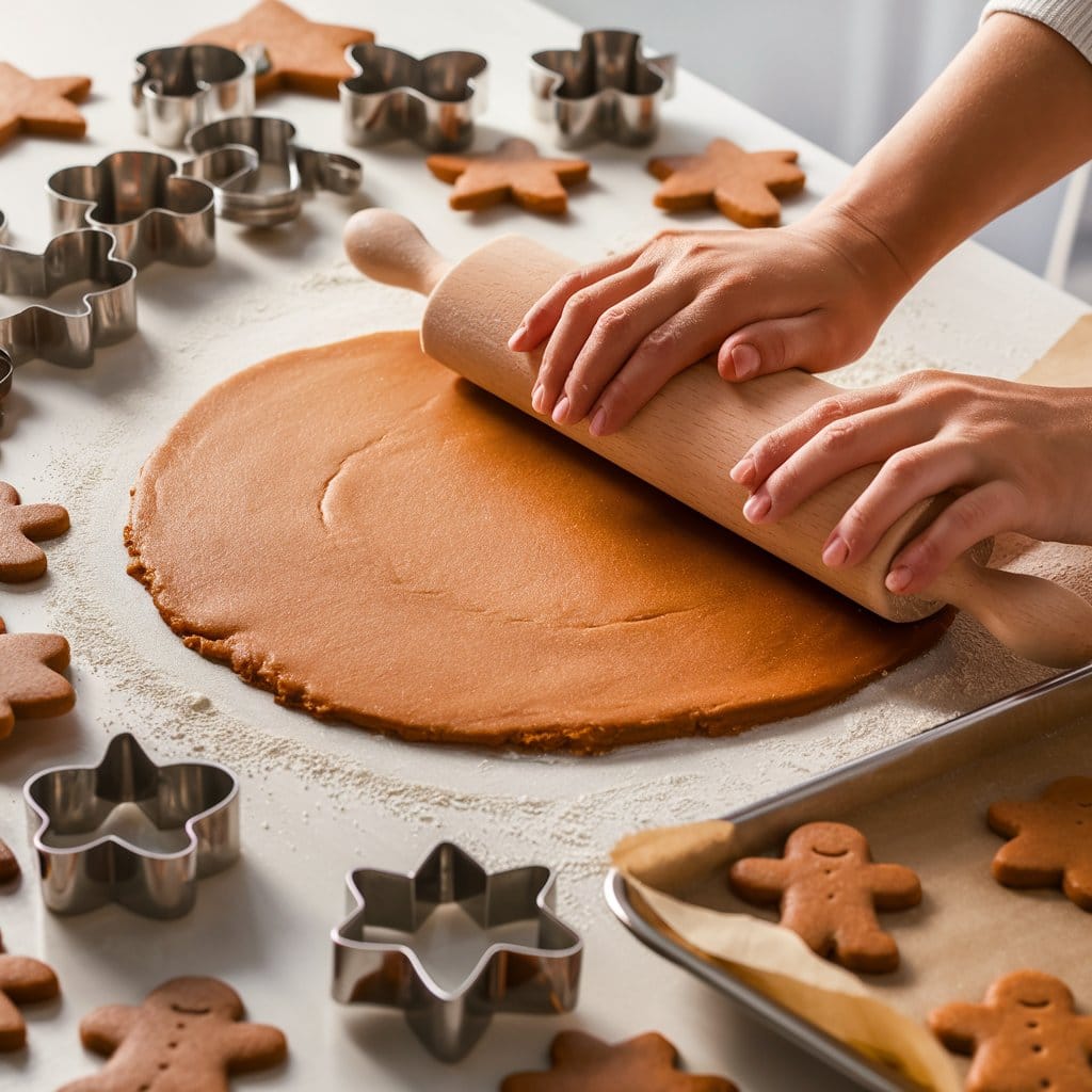Sourdough Discard Gingerbread Cookies