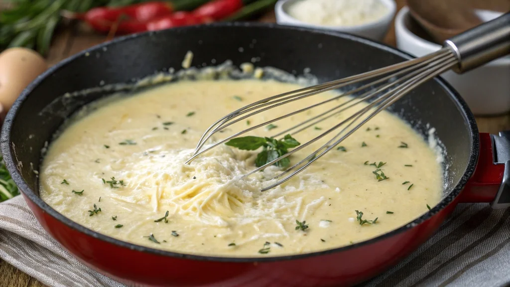 Garlic Parmesan Chicken Pasta - The Creamy Sauce
