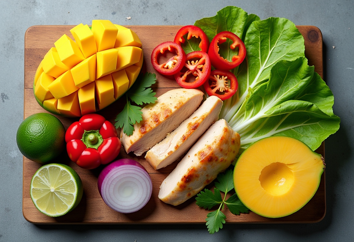 Easy Mango Chicken Salad: A Quick & Healthy Dinner Idea