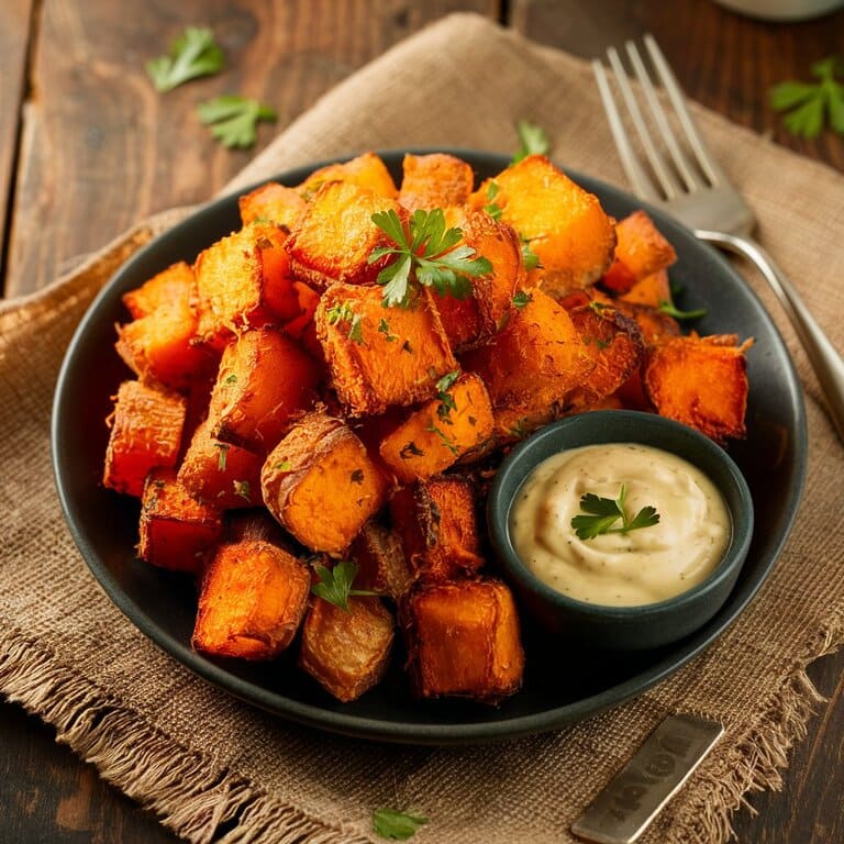 Crispy Air Fryer Sweet Potatoes