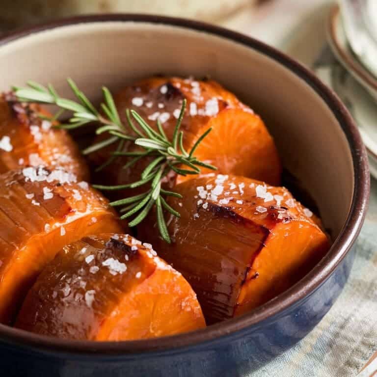Candied Yams with Rosemary & Sea Salt Recipe