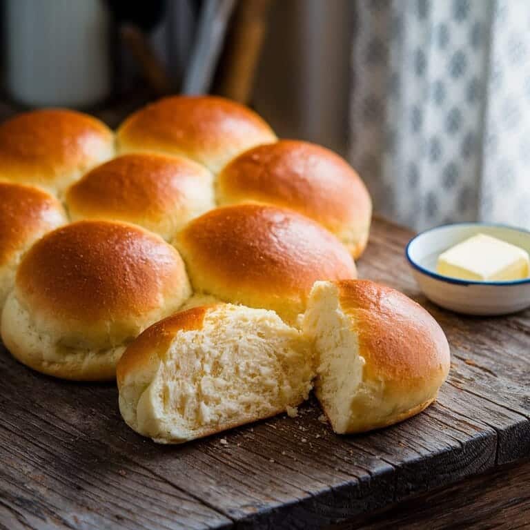 Cottage Cheese Bread Rolls
