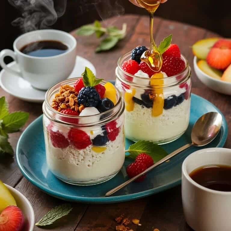 Cottage Cheese Fruit Parfait