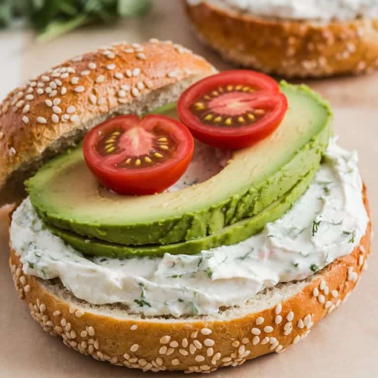 Cottage Cheese Bagel Spread