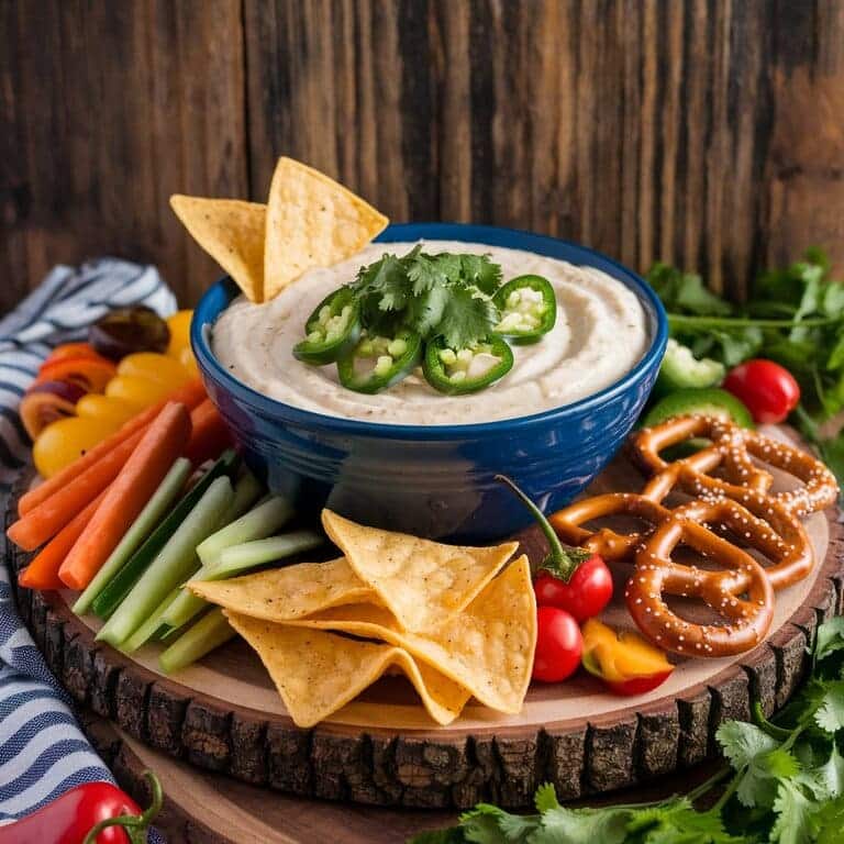 Creamy Rotel Queso Blanco Dip