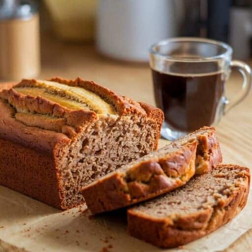 4-Ingredient Banana Bread Recipe