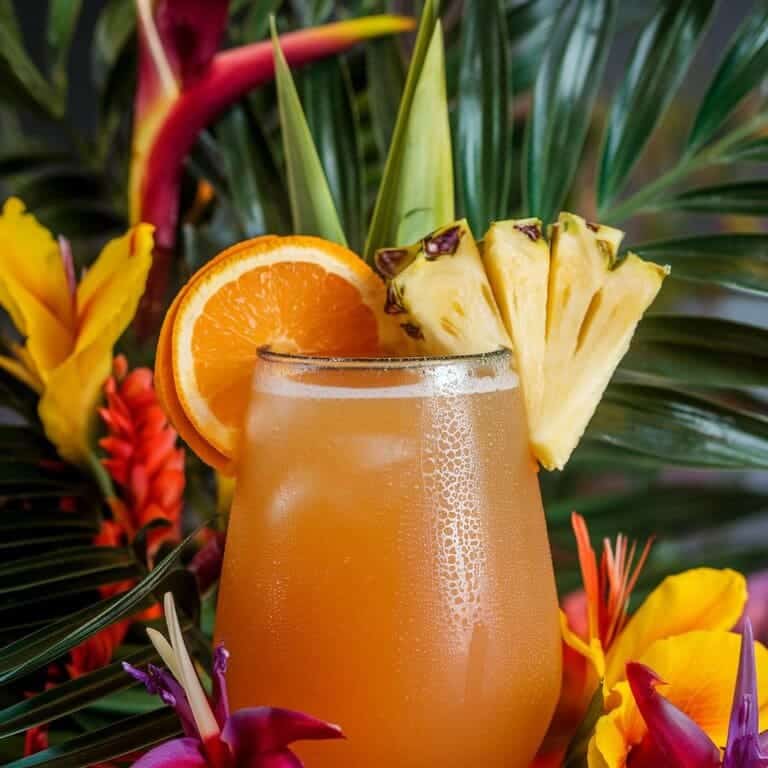 Tropical Passion Fruit Mai Tai