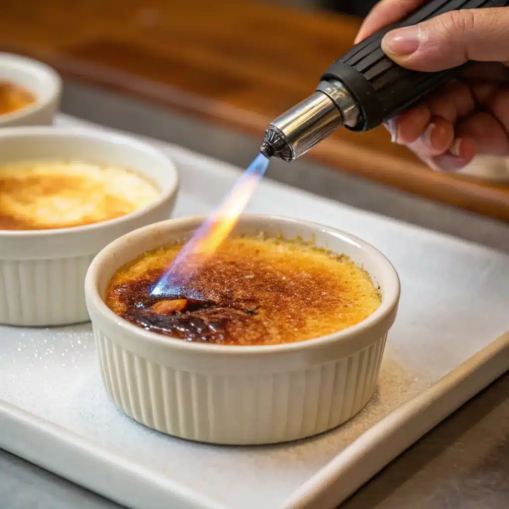 the Black Stuff in Crème Brûlée