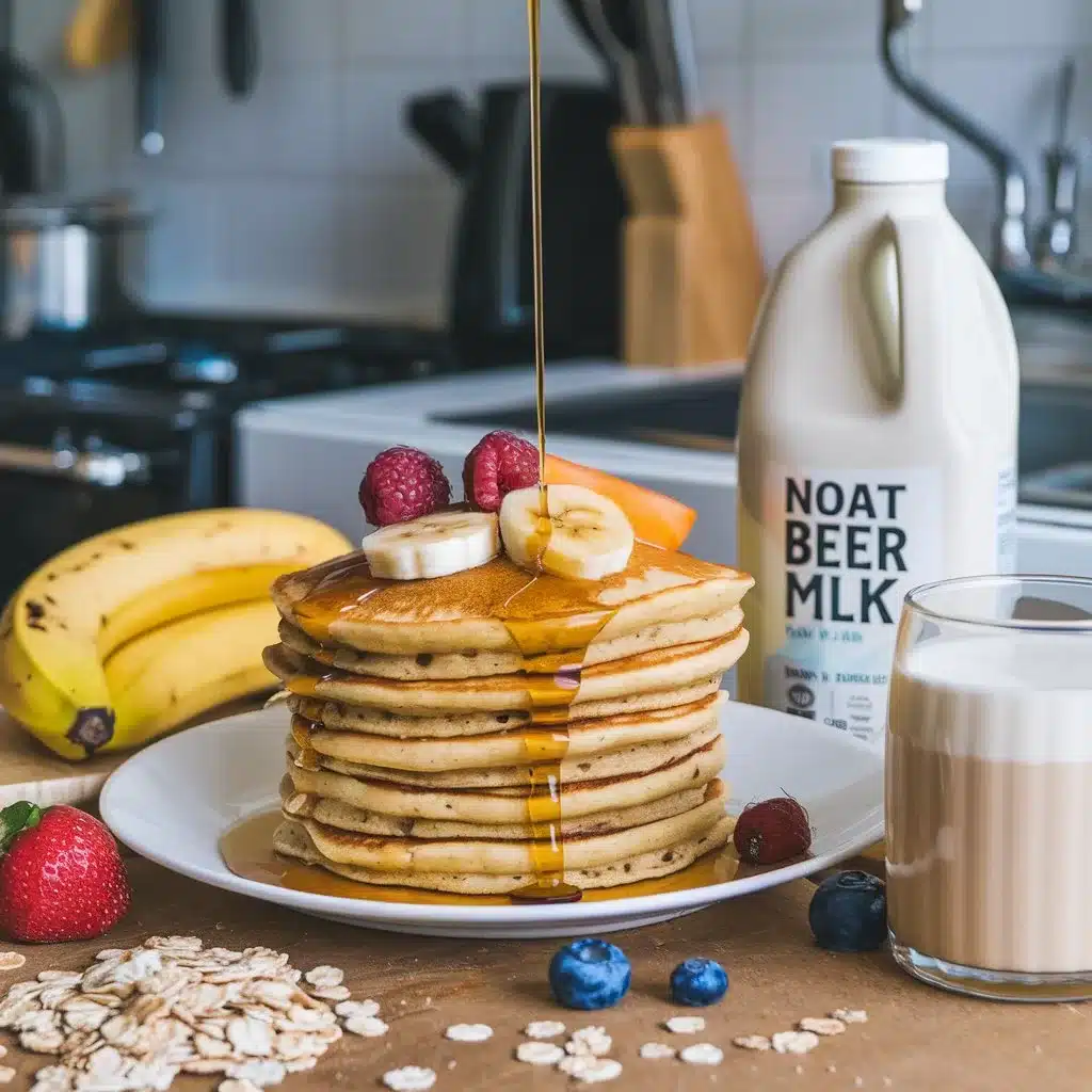 golden-brown pancakes