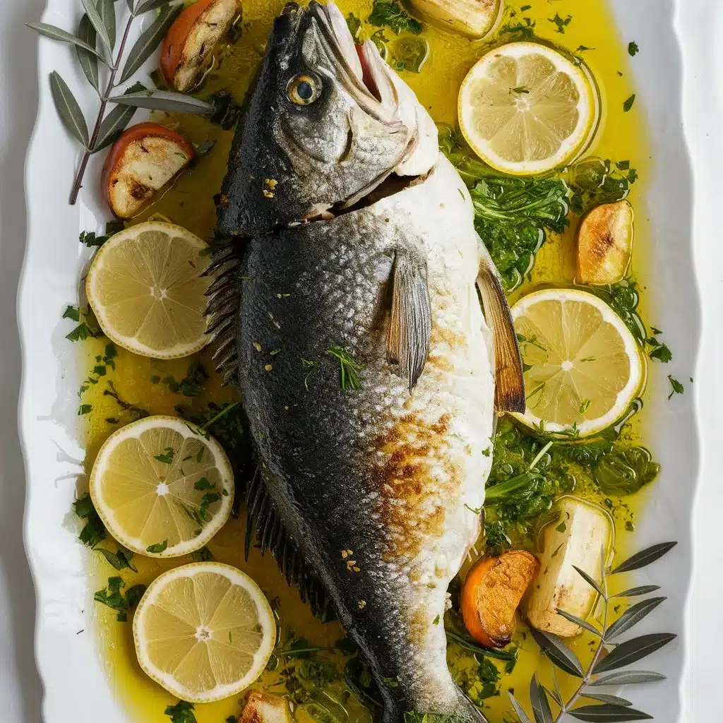 Cook and eat branzino