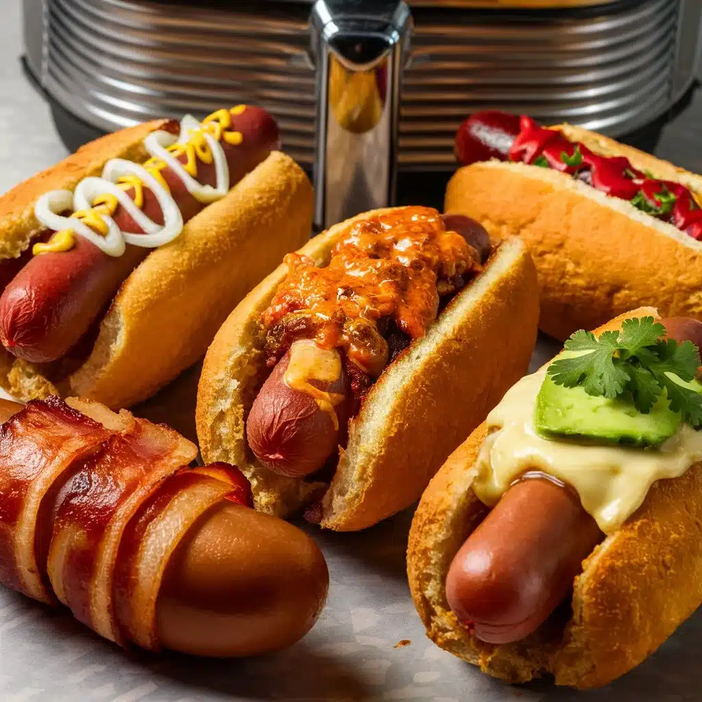 cook the best air fryer hot dogs in minutes