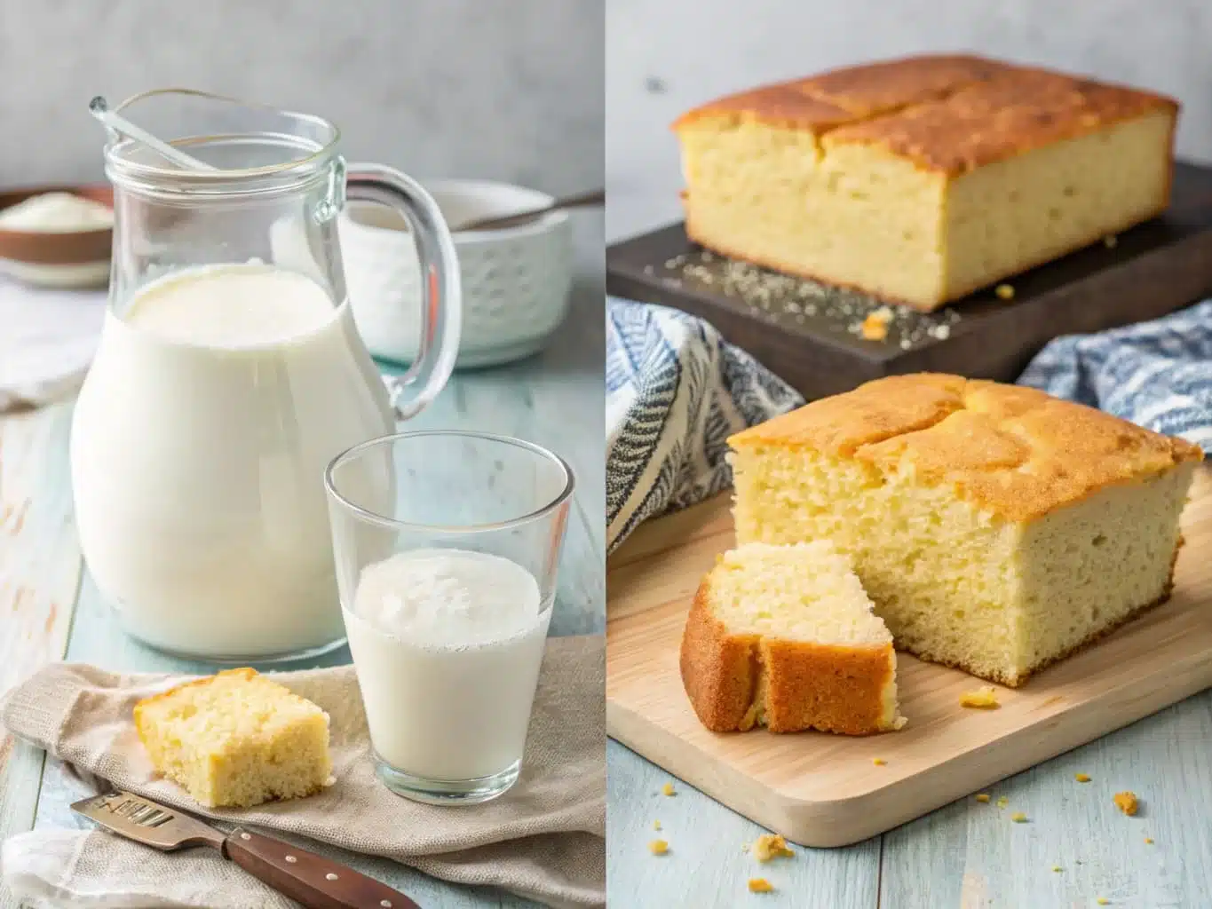 Is cornbread mix better with milk or water?