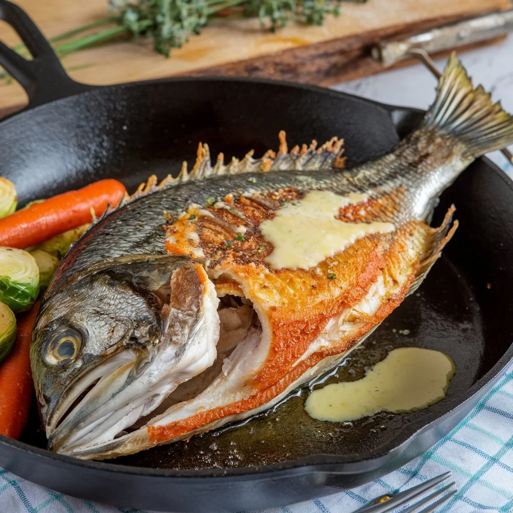 Eat the Skin of Branzino