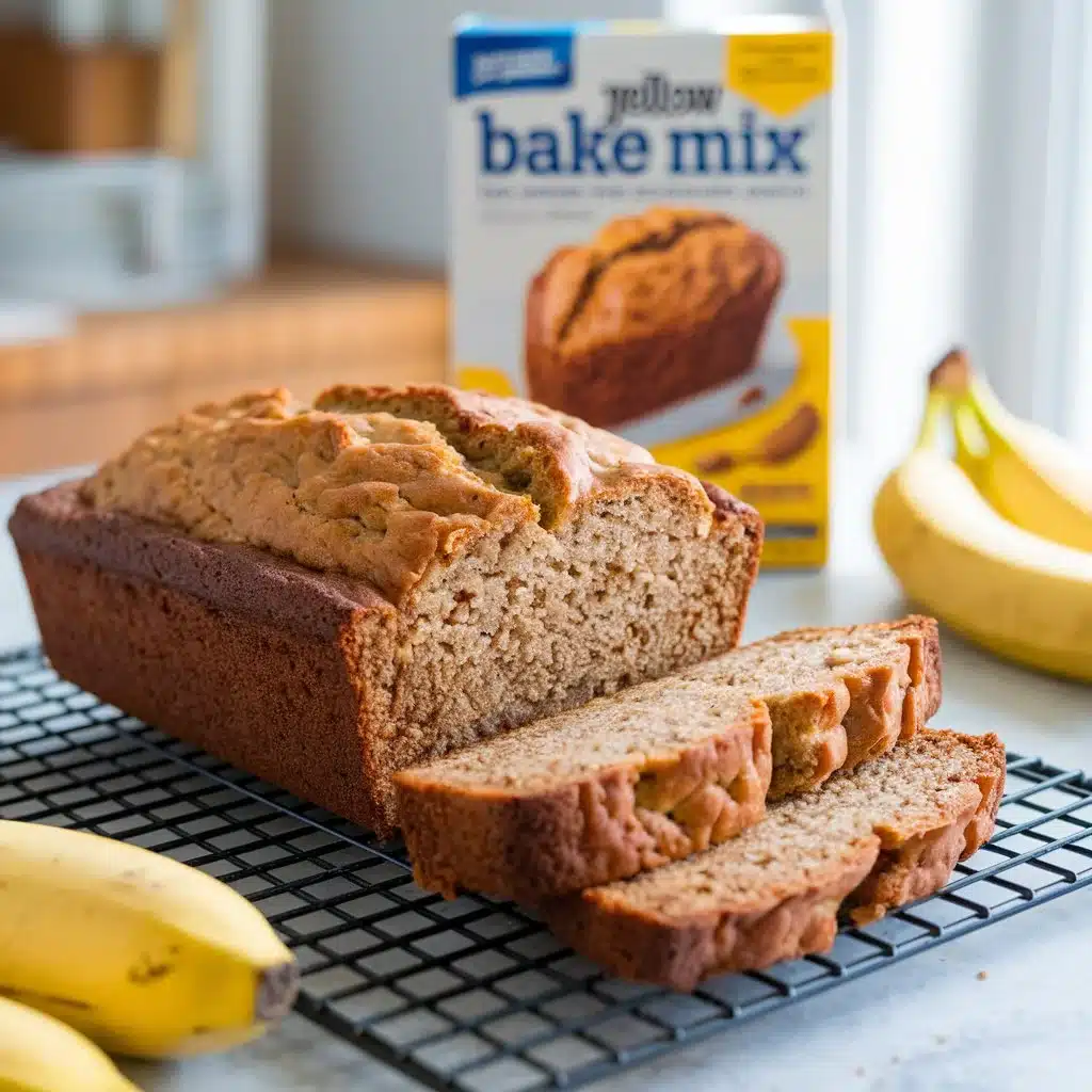 Banana Bread Recipe with Cake Mix