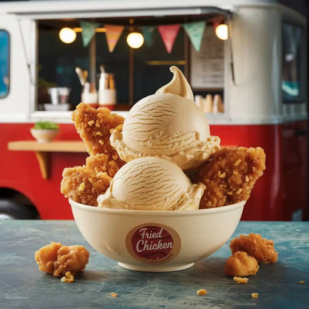 Fried Chicken Ice Cream