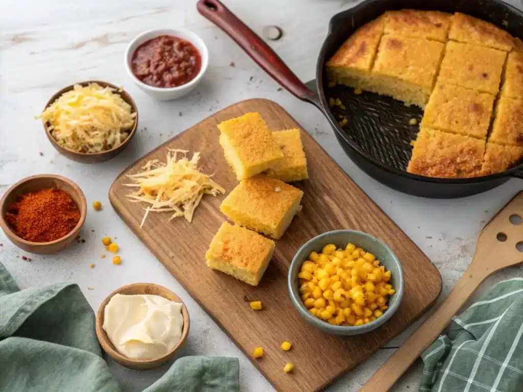 Improve cornbread mix