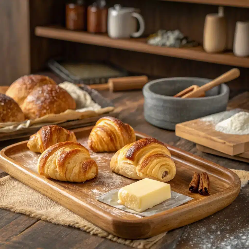 a cozy, traditional Swiss Gipfeli recipe