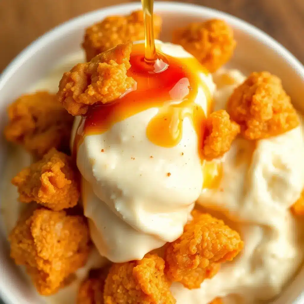 How to Make Fried Chicken Ice Cream