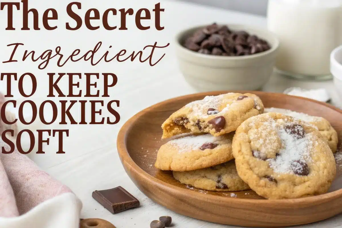 The Secret Ingredient To Keep Cookies Soft