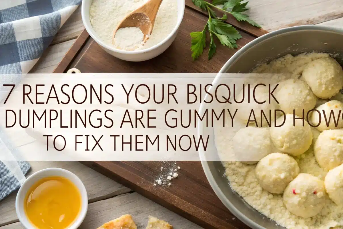 7 Reasons Your Bisquick Dumplings Are Gummy