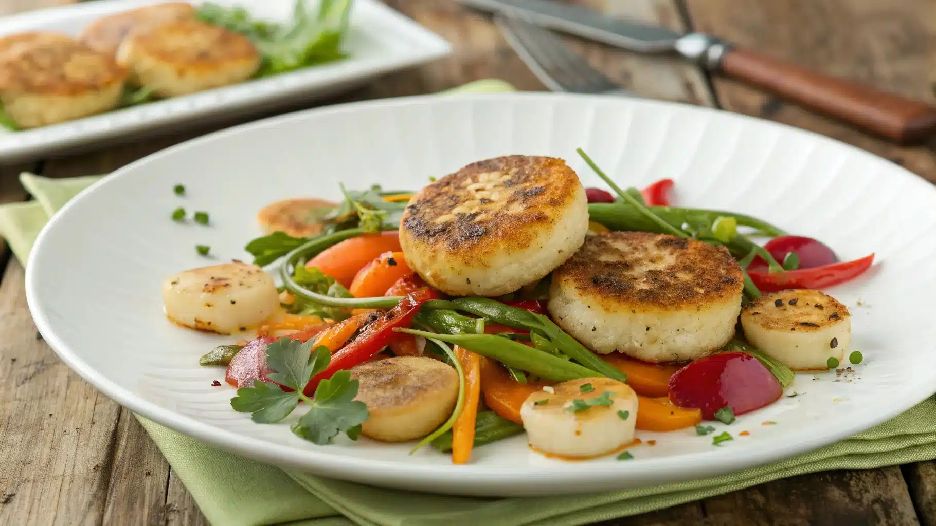 Deliciously Irresistible Fishcakes and Scallops Stir Fry Recipe You Must Try!