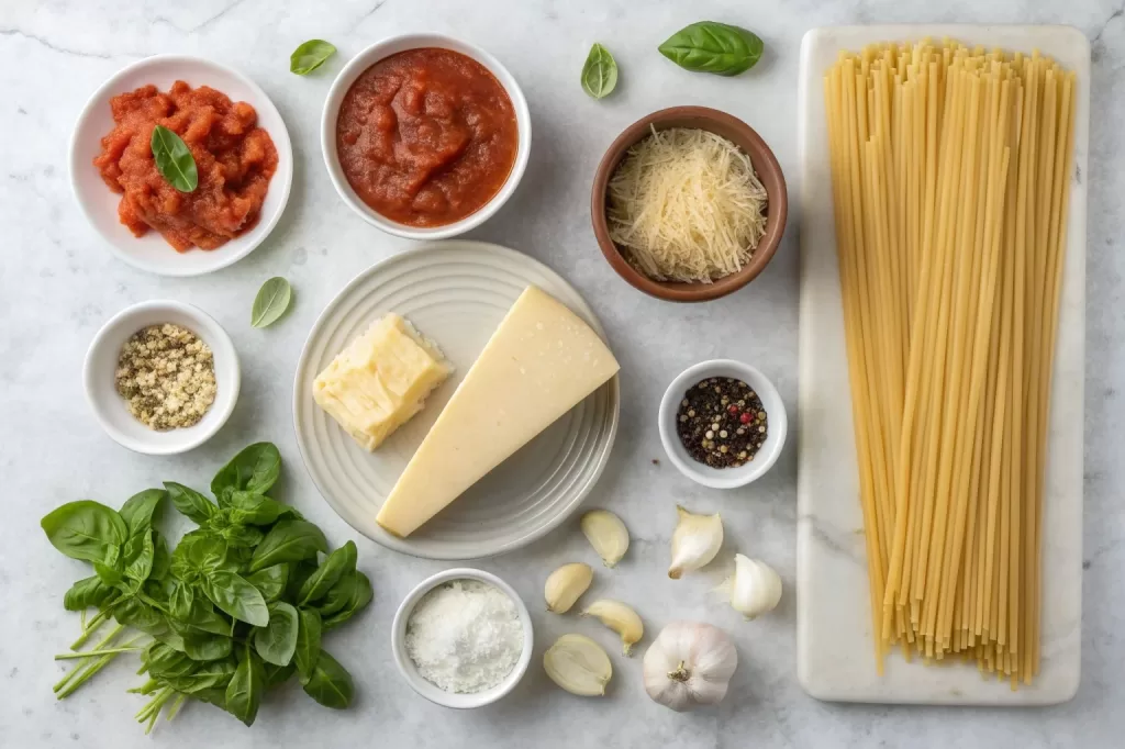 Key Ingredients for Flavorful Pasta