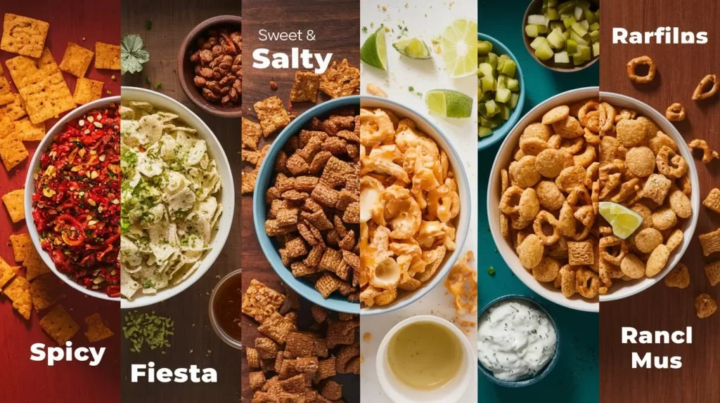 Flavor Variations for Delicious Oven-Baked Chex Mix