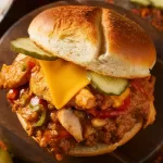Featured Image: Cajun Chicken Sloppy Joes - The Hero Shot