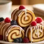 Featured Image: Cinnamon Roll French Toast Roll Ups - Golden Perfection