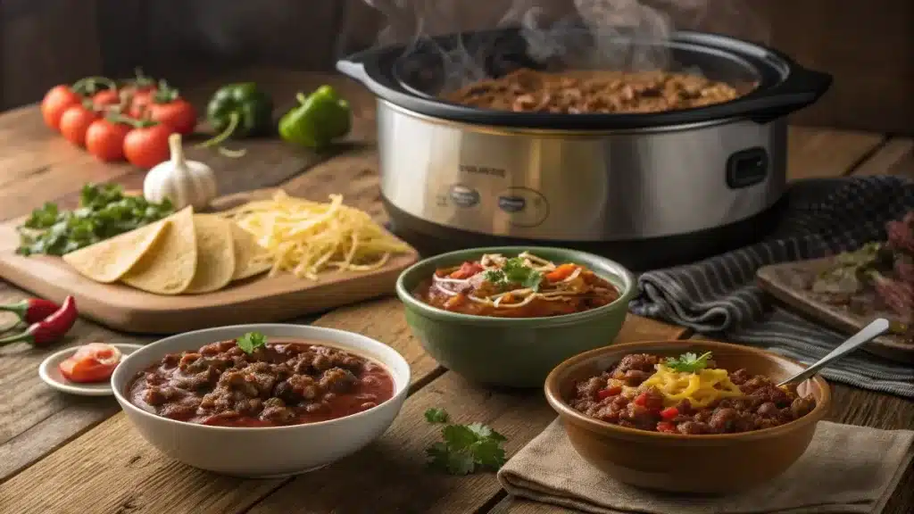 Featured Image: Crockpot Ground Beef Recipes - Abundance of Comfort