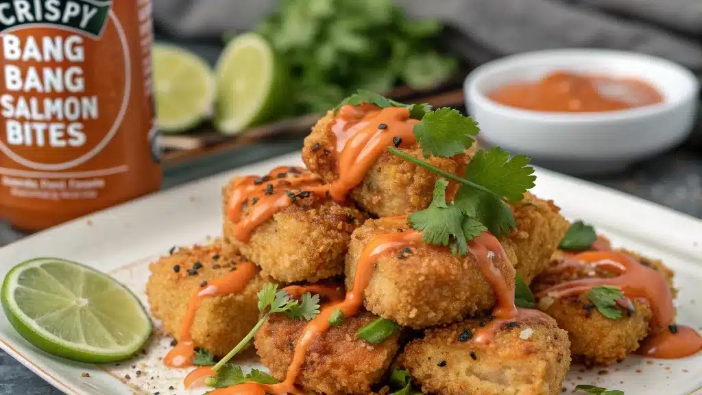 Featured Image: Crispy Bang Bang Salmon Bites - The Hero Shot