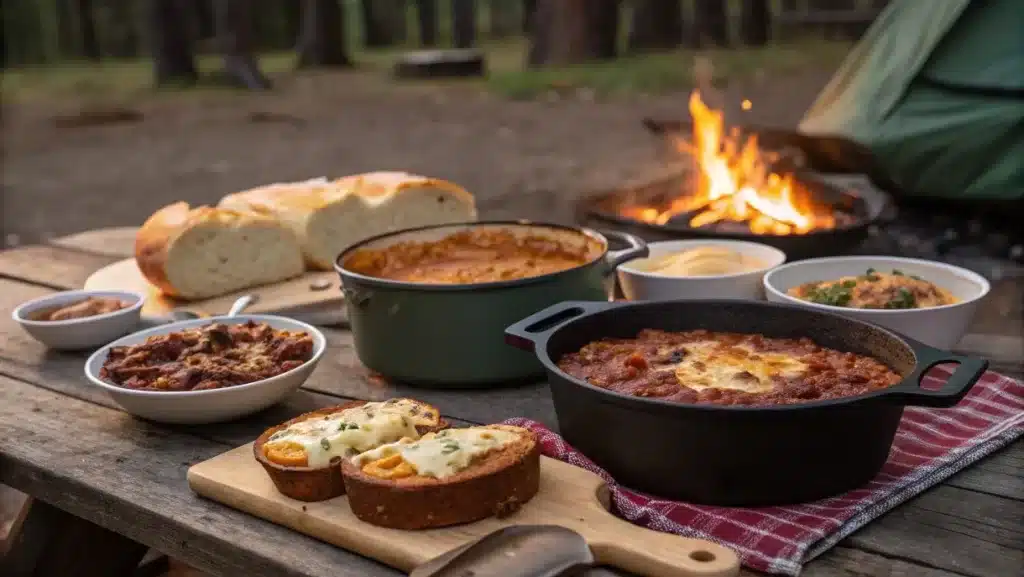 Featured Image: Dutch Oven Camping Recipes - A Feast in the Wild