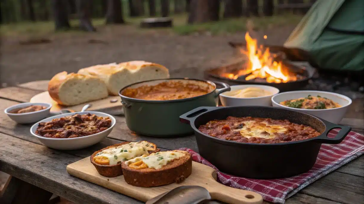 Featured Image: Dutch Oven Camping Recipes - A Feast in the Wild