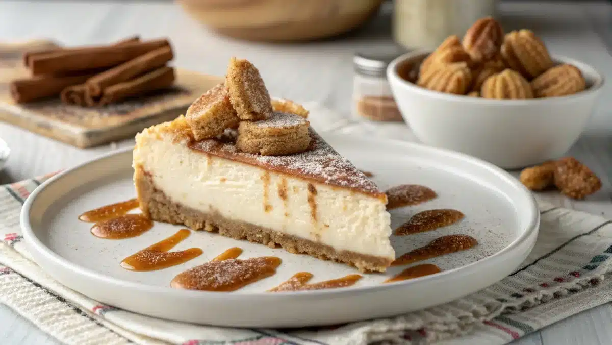 Featured Image: Churro Cheesecake Recipe - Showstopper