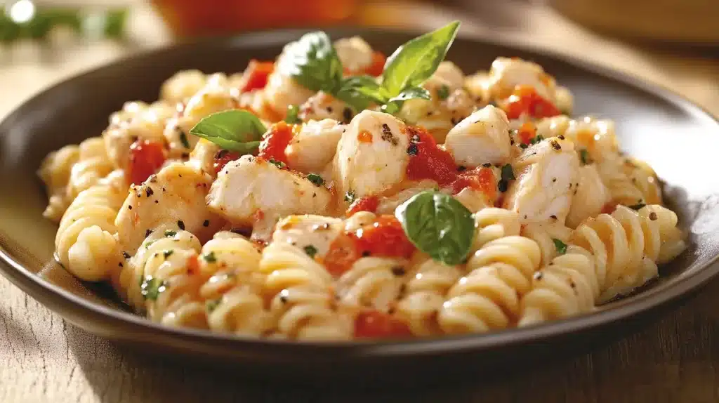 Featured Image: Marry Me Chicken Pasta - Romantic Dinner Setting