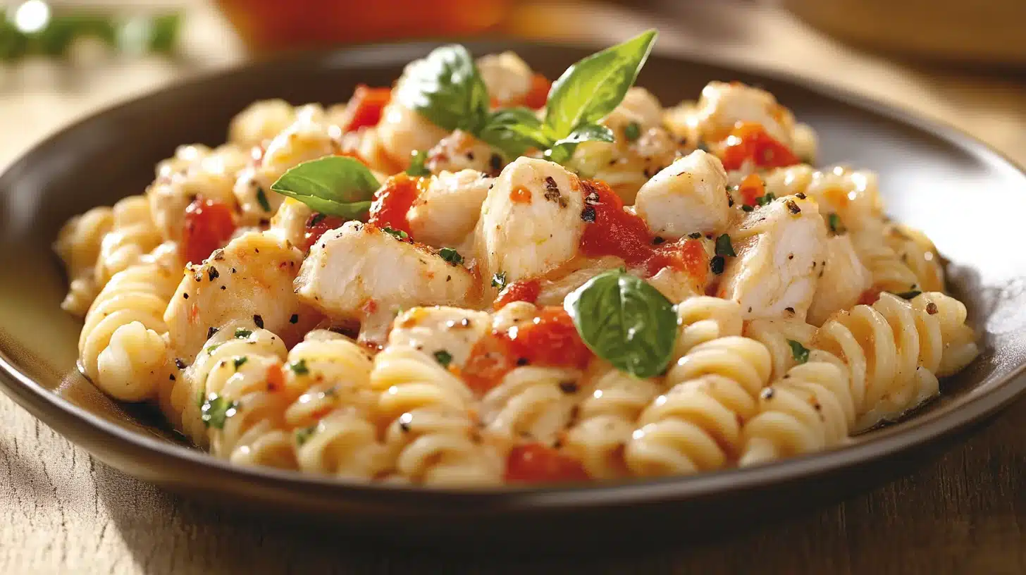 Featured Image: Marry Me Chicken Pasta - Romantic Dinner Setting