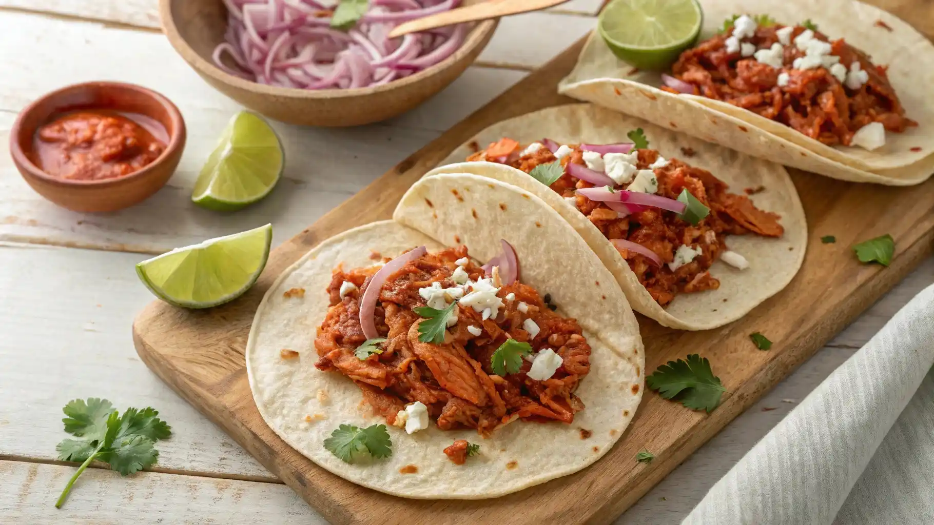 Featured Image: Delicious Slow Cooker Chicken Tinga