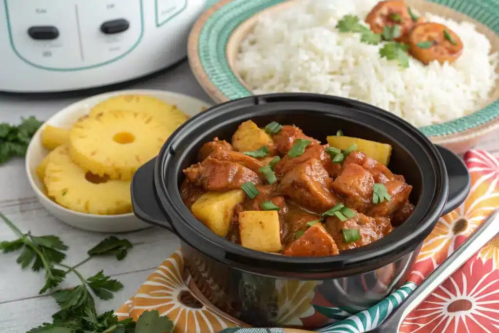 Featured Image — Sweet Hawaiian Crockpot Chicken