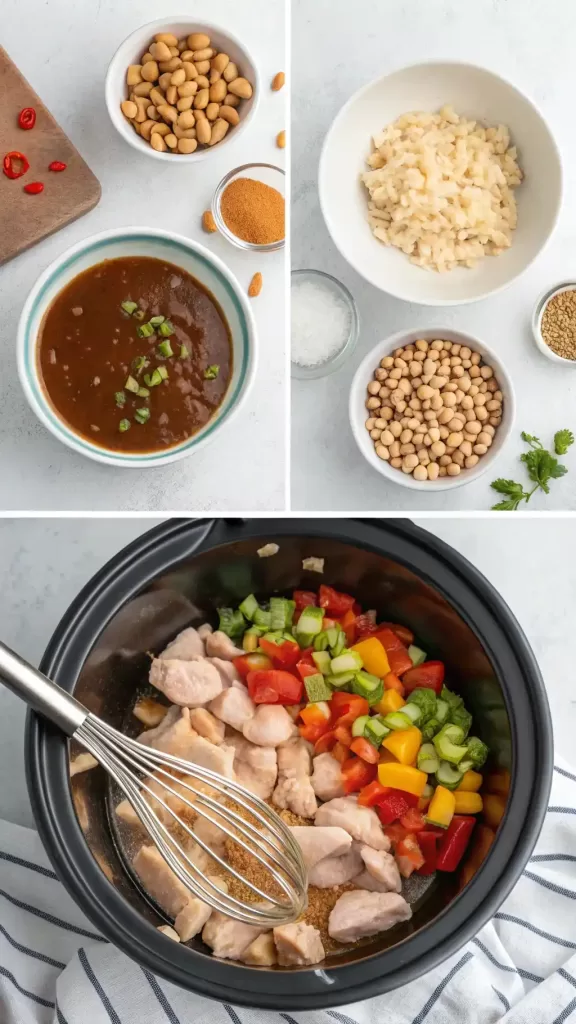 How to Make Slow Cooker Kung Pao Chicken — Step-by-Step