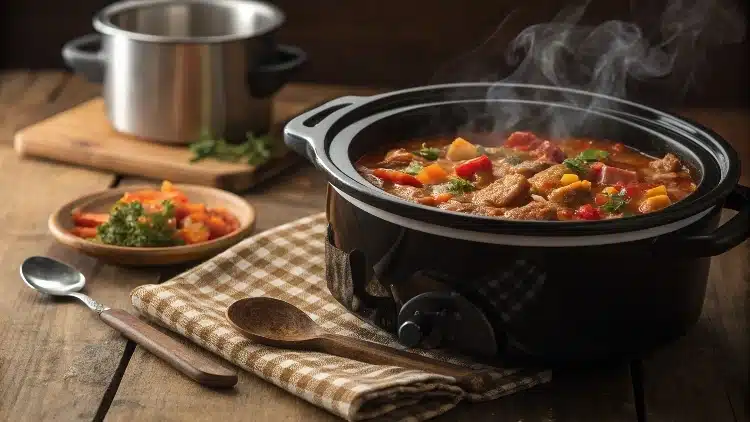 Featured Image: The Ultimate Guide to Crockpot Cooking - Warm & Inviting Crockpot Meal