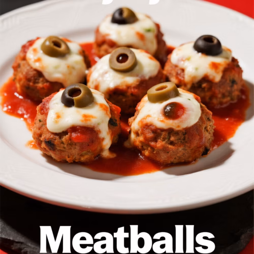Easy Bloody Eyeball Meatballs Appetizer