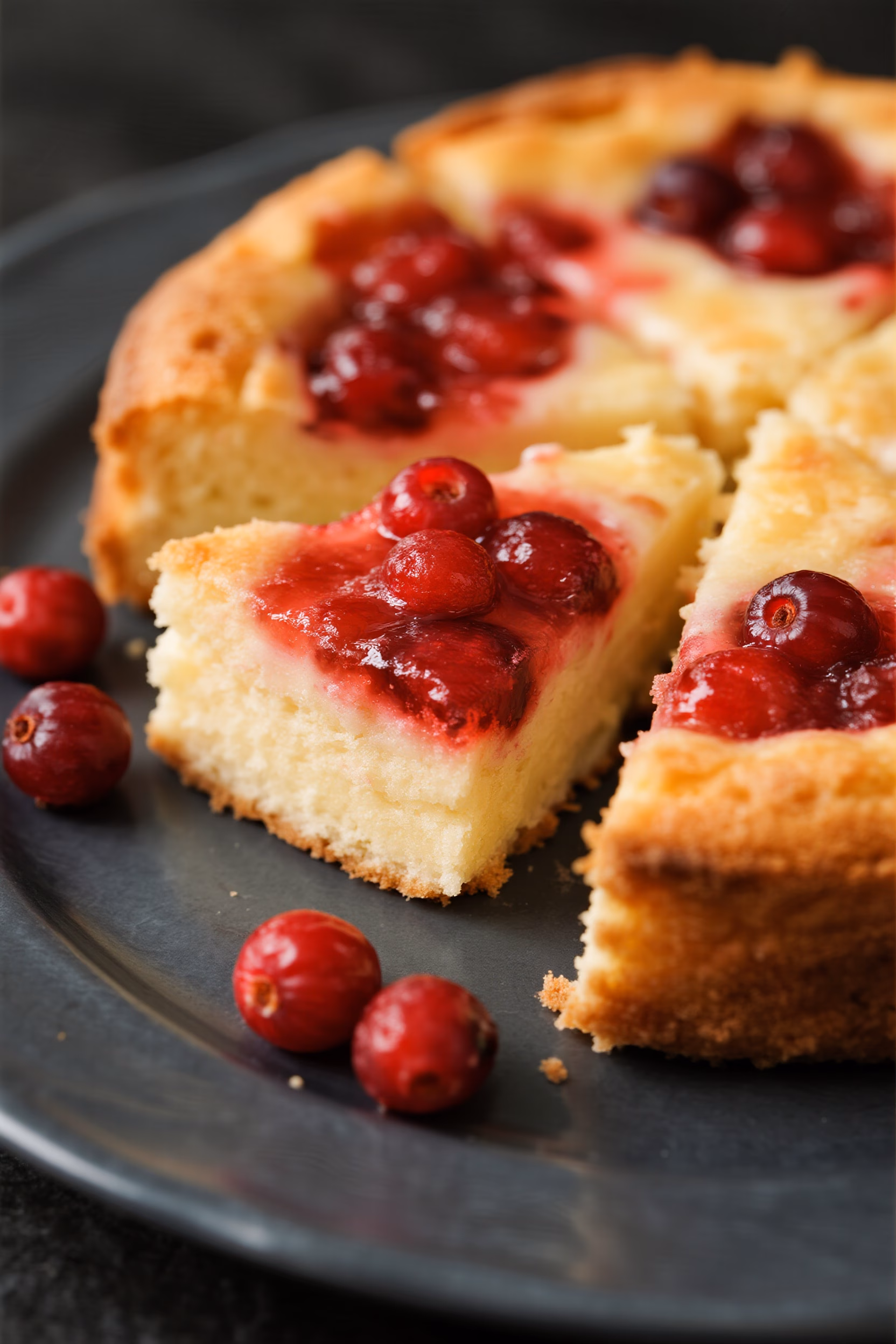 Easy & Festive Cranberry Upside Down Cake Recipe