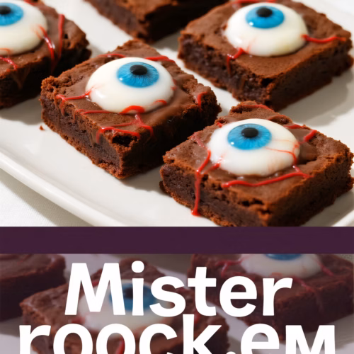 Eyeballs Spooky Brownies: Easy Halloween Dessert Recipe!