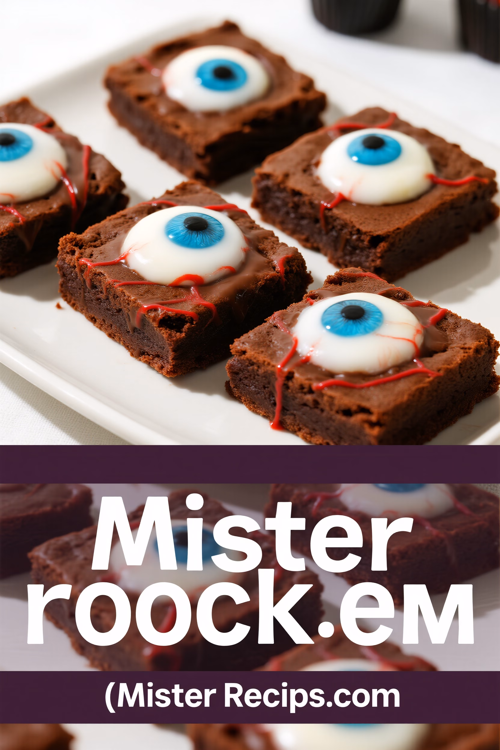 Eyeballs Spooky Brownies: Easy Halloween Dessert Recipe!