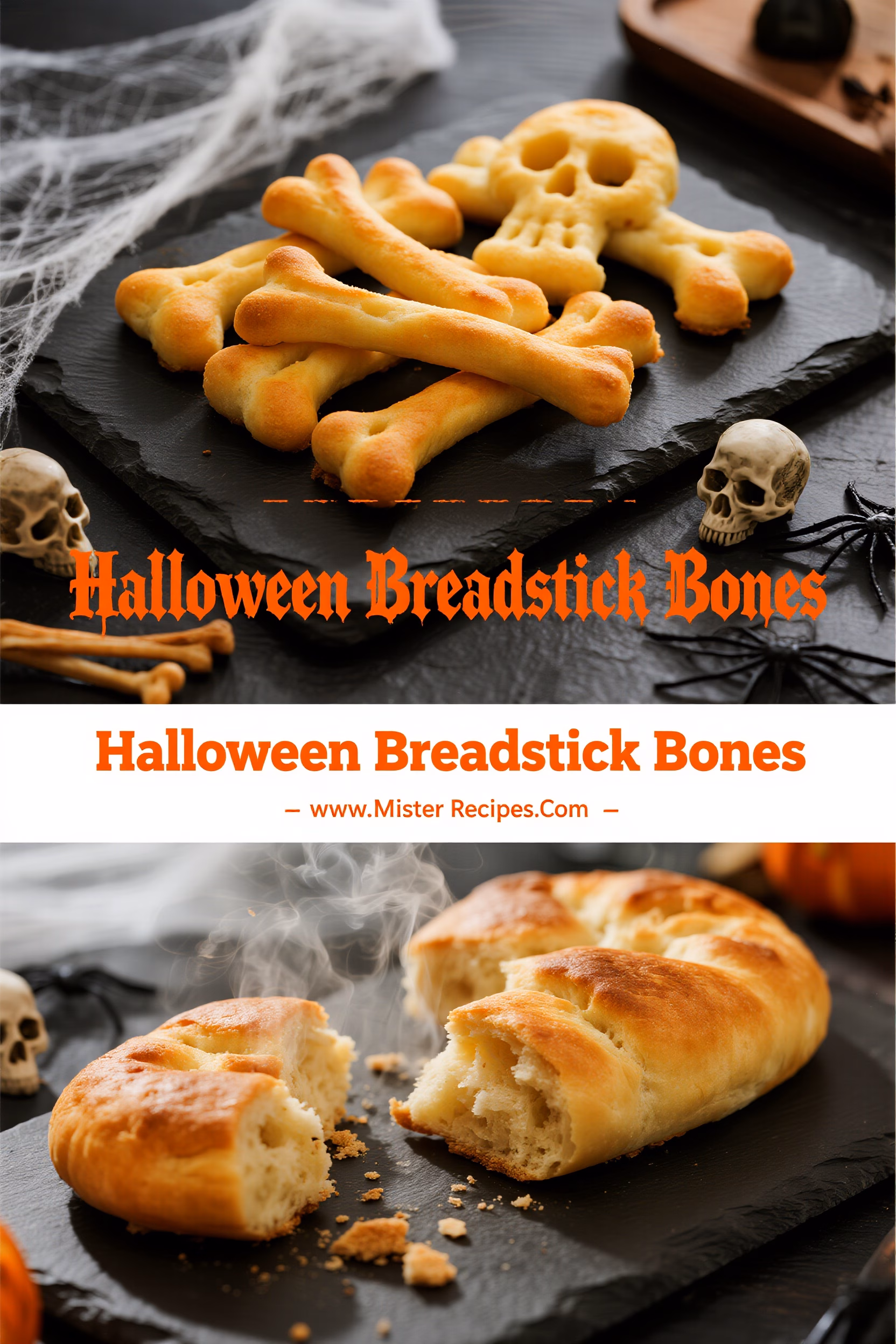 * **Halloween Breadstick Bones: Easy, Spooky, & Delicious Appetizer!**