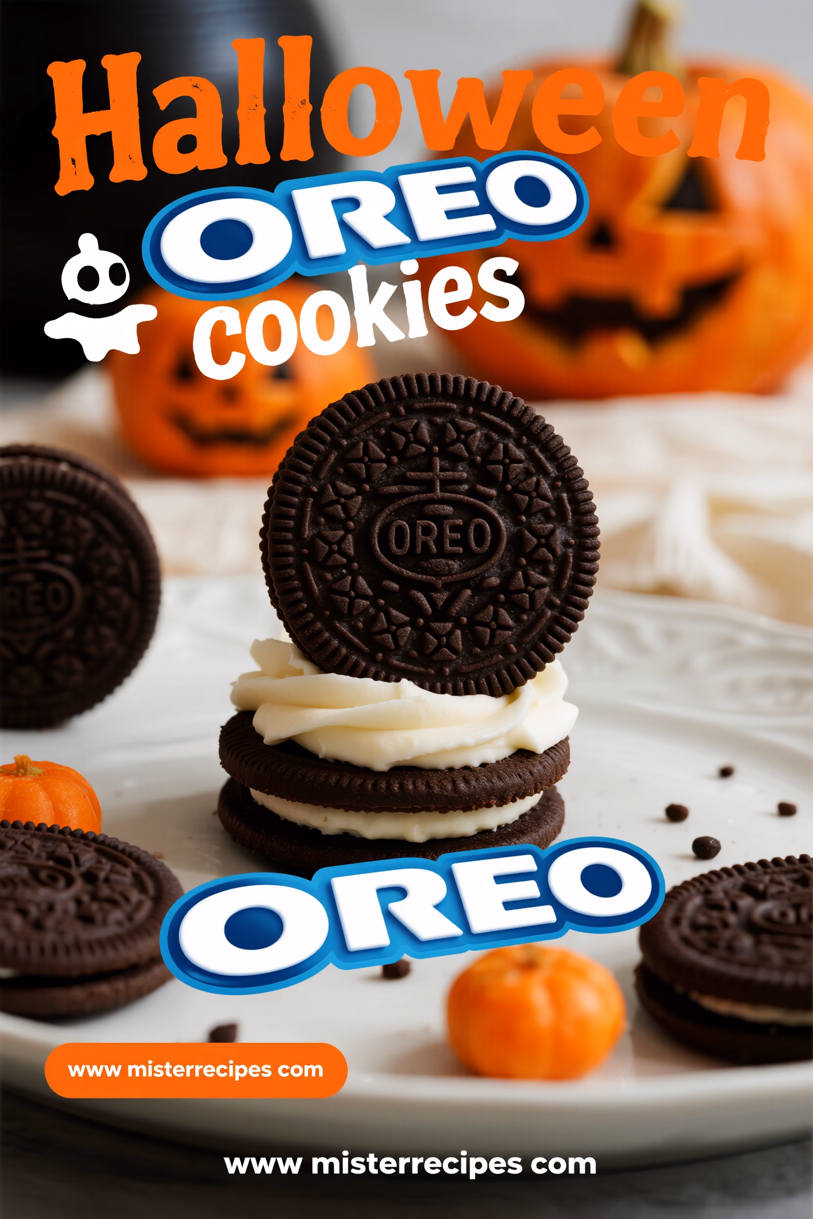 Halloween Oreo Cookies: Easy & Spooky No-Bake Treat!