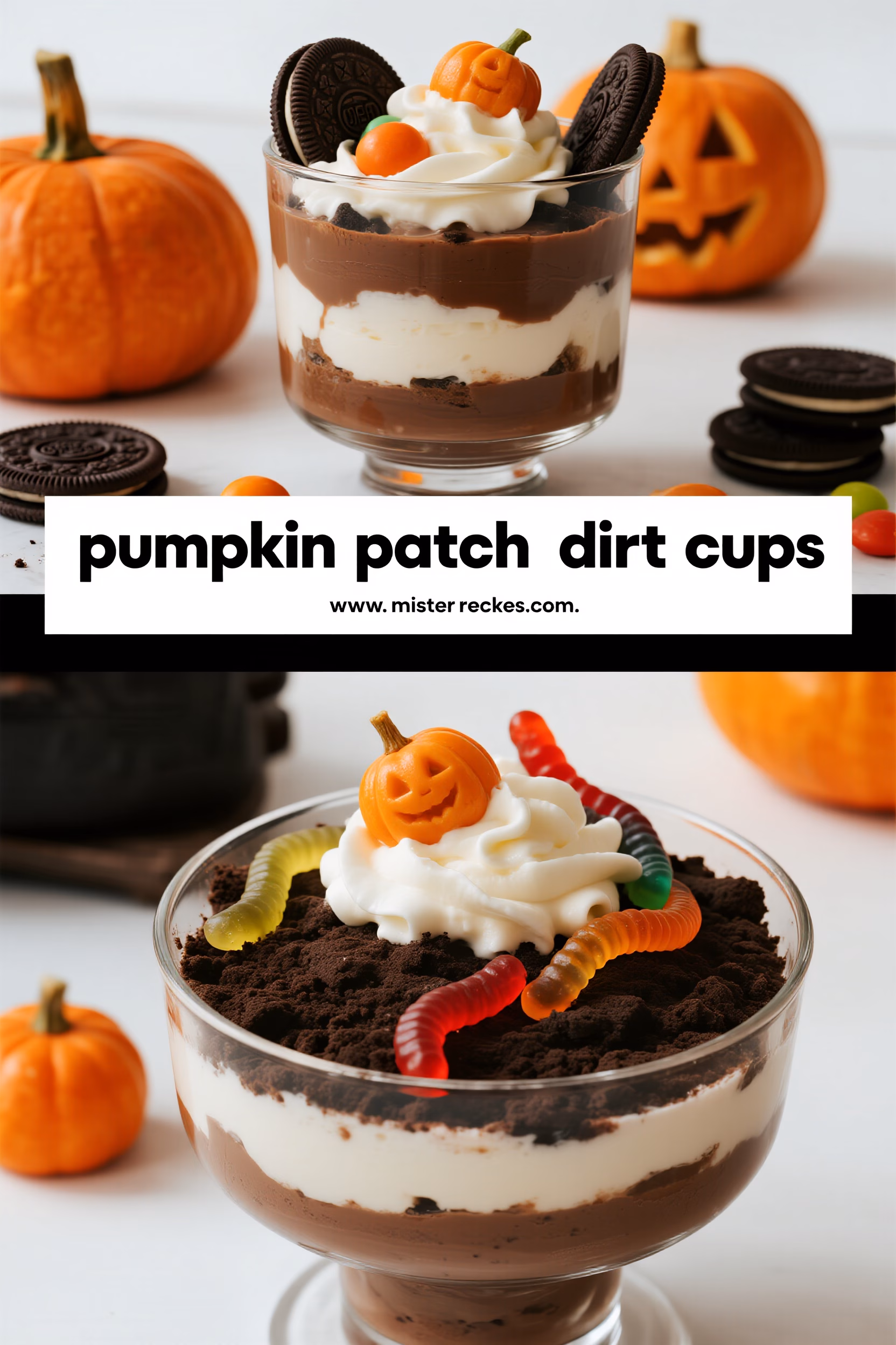 * **Pumpkin Patch Dirt Cups: Easy Fall Dessert Recipe That's Quick & Creamy!**