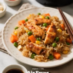 Easy Crispy Air Fryer Chicken Fried Rice Recipe