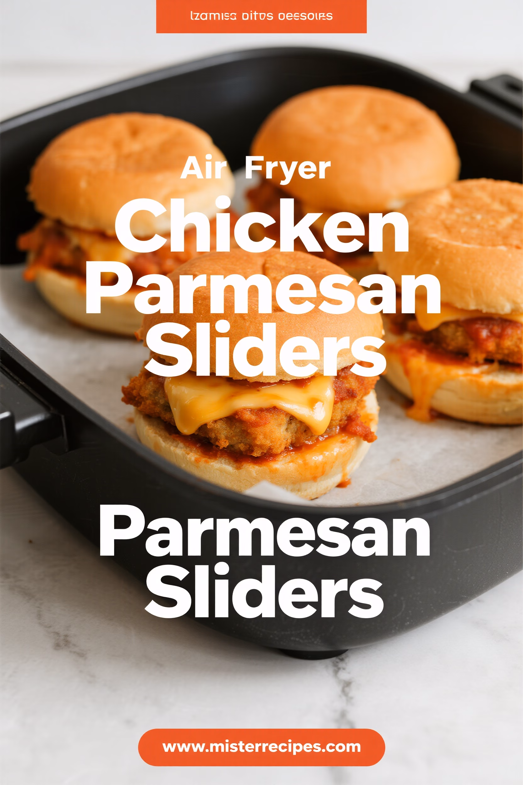Easy Crispy Air Fryer Chicken Parmesan Sliders Recipe